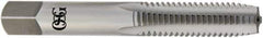 OSG - 3/4-10 UNC, H3, 4 Flute, Bottoming Chamfer, Bright Finish, High Speed Steel Hand STI Tap - 4-11/16" OAL, 2-7/32" Thread Length, 0.523" Square Size, 3B Class of Fit, Series 126 - Eagle Tool & Supply