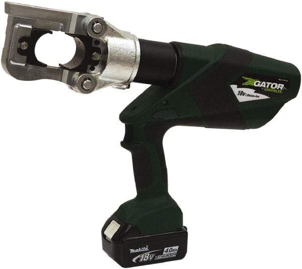 Greenlee - 12 Ton Electric Crimper - Includes 18V Li-Ion Battery, Charger, Carrying Case - Eagle Tool & Supply