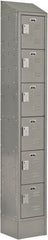 LockUp - 6 Door, 6 Tier, Electronic Access Lockers - Eagle Tool & Supply