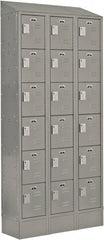 LockUp - 18 Door, 6 Tier, Electronic Access Lockers - Eagle Tool & Supply