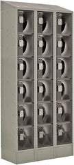LockUp - 18 Door, 6 Tier, Electronic Access Lockers - Eagle Tool & Supply