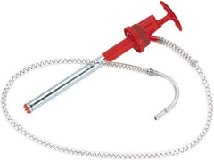 lumax - Oil Lubrication 0.02 Gal/Turn Flow Plastic Lever Hand Pump - For 5 Gal Container - Eagle Tool & Supply