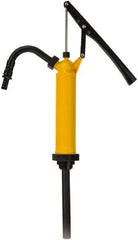 lumax - DEF Lubrication 0.13 Gal/Turn Flow Polypropylene Lever Hand Pump - For 15 to 55 Gal Container - Eagle Tool & Supply