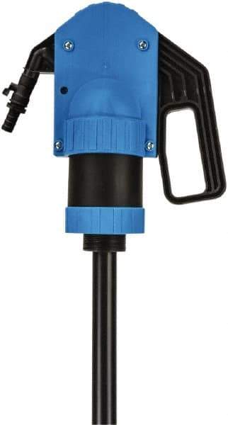 lumax - DEF Lubrication 0.13 Gal/Turn Flow Polypropylene Lever Hand Pump - For 15 to 55 Gal Container - Eagle Tool & Supply