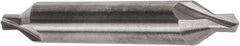 Precision Twist Drill - #1 Plain Cut 60° Incl Angle Solid Carbide Combo Drill & Countersink - Eagle Tool & Supply