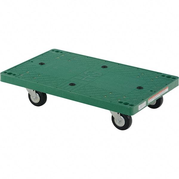 Vestil - 500 Lb Capacity Plastic Dolly - 30" Long x 18" Wide - Eagle Tool & Supply