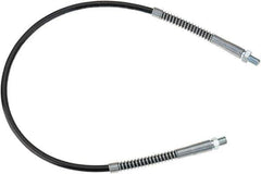lumax - 30" Long, 7,500 psi Operating Pressure, Thermoplastic Grease Gun Hose - NPT, 20,000 psi Burst Pressure - Eagle Tool & Supply
