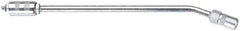 lumax - 4,500 Operating psi, 14" Long, Steel Fixed Grease Gun Rigid Extension - Eagle Tool & Supply