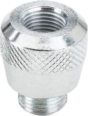 lumax - 4,500 Operating psi, Steel Fixed Grease Gun Button-Head Coupler - Eagle Tool & Supply