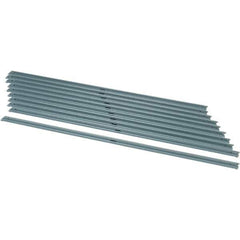 Value Collection - 48" Wide, 26 High, Open Shelving Accessory/Component - 16 Gauge Steel, Powder Coat Finish, Use with Boltless Storage Rack - Eagle Tool & Supply