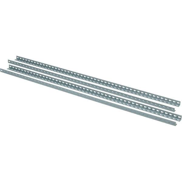 Value Collection - 18" Wide, 72 High, Open Shelving Accessory/Component - 14 Gauge Steel, Powder Coat Finish, Use with Boltless Storage Rack - Eagle Tool & Supply