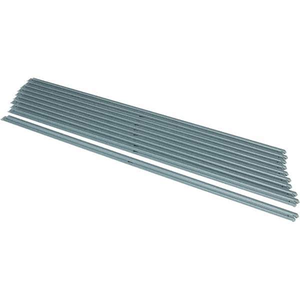 Value Collection - 72" Wide, 26 High, Open Shelving Accessory/Component - 16 Gauge Steel, Powder Coat Finish, Use with Boltless Storage Rack - Eagle Tool & Supply