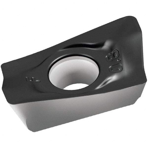 Walter - F56 Grade WSP45S Milling Insert - 6.15mm Thick, 10.8mm Inscribed Circle, 0.8mm Corner Radius - Eagle Tool & Supply