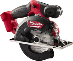 Milwaukee Tool - 18 Volt, 5-7/8" Blade, Cordless Circular Saw - 3,900 RPM, Lithium-Ion Batteries Not Included - Eagle Tool & Supply