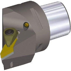 Kennametal - Right Hand Cut, Size PSC63, VB.. 1604 & VN.. 332 Insert Compatiblity, Internal Modular Turning & Profiling Cutting Unit Head - 45mm Ctr to Cutting Edge, 65mm Head Length, Through Coolant, Series PSC - Eagle Tool & Supply
