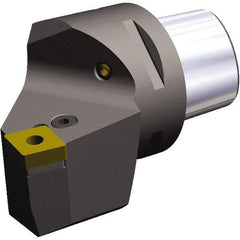 Kennametal - Left Hand Cut, Size PSC50, CN... 190612 & CN..643 Insert Compatiblity, External Modular Turning & Profiling Cutting Unit Head - 27mm Ctr to Cutting Edge, 60mm Head Length, Through Coolant, Series PSC - Eagle Tool & Supply