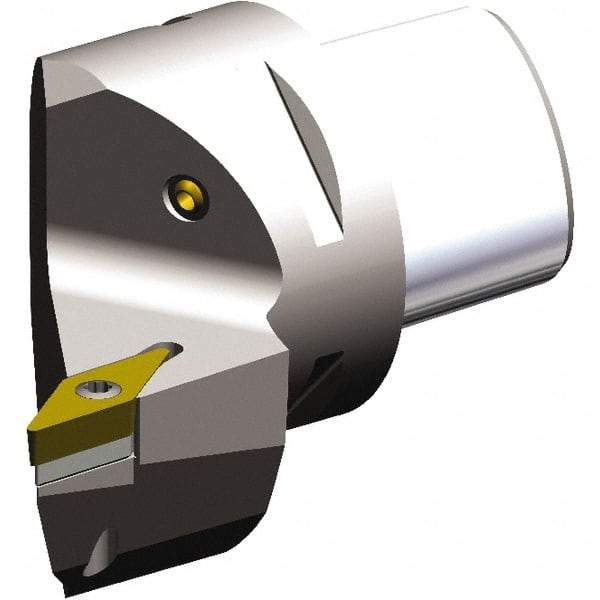 Kennametal - Right Hand Cut, Size PSC50, VB.. 1604 & VB.. 332 Insert Compatiblity, Internal Modular Turning & Profiling Cutting Unit Head - 35mm Ctr to Cutting Edge, 60mm Head Length, Through Coolant, Series PSC - Eagle Tool & Supply