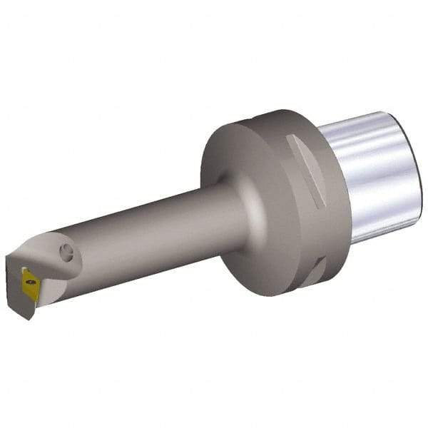 Kennametal - Left Hand Cut, Size PSC63, VB..110304 & VB..221 Insert Compatiblity, Internal Modular Turning & Profiling Cutting Unit Head - 22mm Ctr to Cutting Edge, 140mm Head Length, Through Coolant, Series PSC - Eagle Tool & Supply