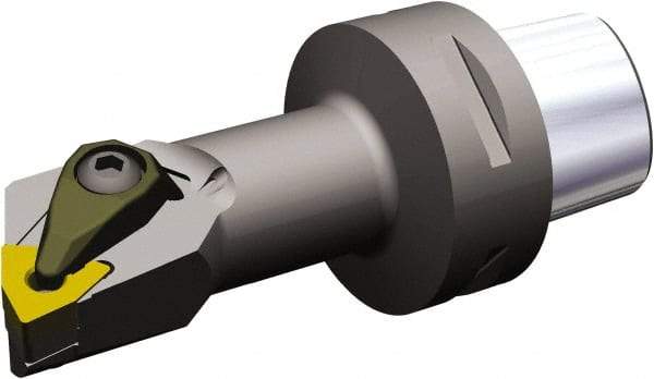 Kennametal - Left Hand Cut, Size PSC50, WN.. 0804.. & WN.. 432 Insert Compatiblity, Internal Modular Turning & Profiling Cutting Unit Head - 17mm Ctr to Cutting Edge, 90mm Head Length, Through Coolant, Series PSC - Eagle Tool & Supply
