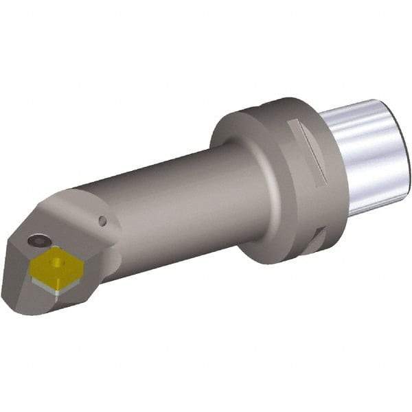 Kennametal - Right Hand Cut, Size PSC50, SN..120408 & SN..432 Insert Compatiblity, Internal Modular Turning & Profiling Cutting Unit Head - 17mm Ctr to Cutting Edge, 90mm Head Length, Through Coolant, Series PSC - Eagle Tool & Supply