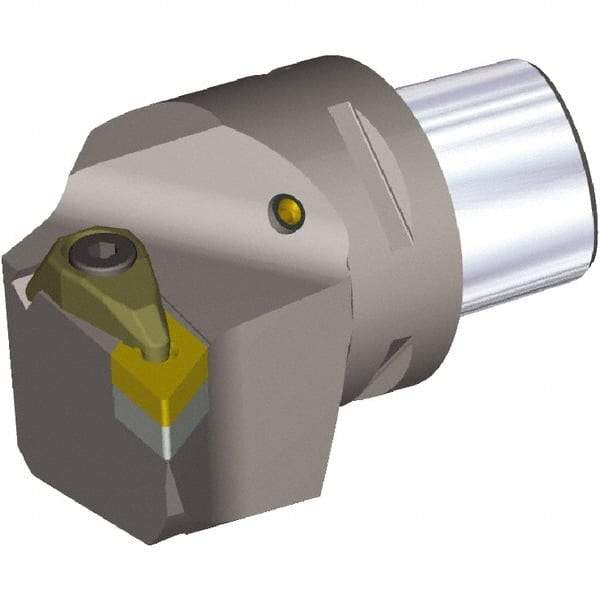 Kennametal - Left Hand Cut, Size PSC63, DN..150408 & DN..432 Insert Compatiblity, External Modular Turning & Profiling Cutting Unit Head - 45mm Ctr to Cutting Edge, 65mm Head Length, Through Coolant, Series PSC - Eagle Tool & Supply