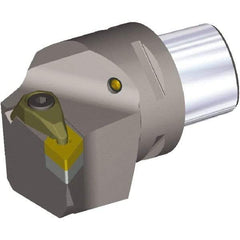 Kennametal - Right Hand Cut, Size PSC63, DN..150408 & DN..432 Insert Compatiblity, External Modular Turning & Profiling Cutting Unit Head - 45mm Ctr to Cutting Edge, 65mm Head Length, Through Coolant, Series PSC - Eagle Tool & Supply