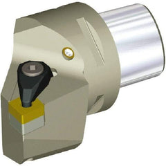 Kennametal - Left Hand Cut, Size PSC63, CN... 190612 & CN..643 Insert Compatiblity, Internal Modular Turning & Profiling Cutting Unit Head - 45mm Ctr to Cutting Edge, 65mm Head Length, Through Coolant, Series PSC - Eagle Tool & Supply