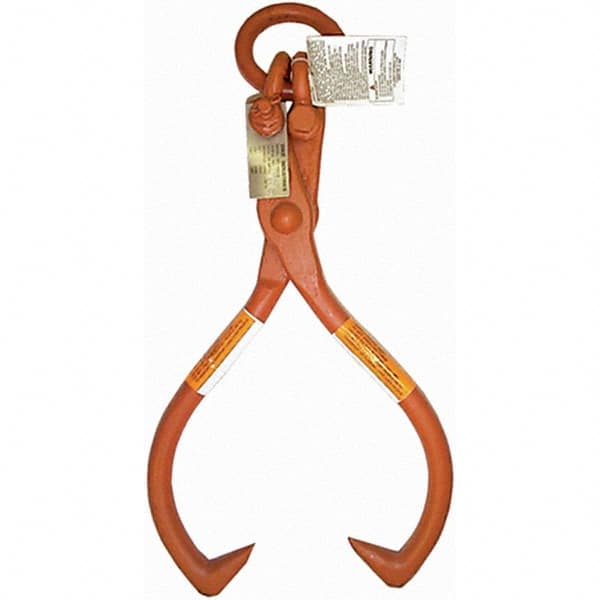 CM - Lifting Clamps Type: Timber Lifting Tongs Minimum Grip (Inch): 7 - Eagle Tool & Supply