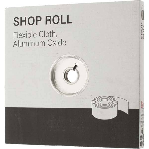 VSM - 50 Yd 80 Grit Aluminum Oxide Shop Roll - Eagle Tool & Supply