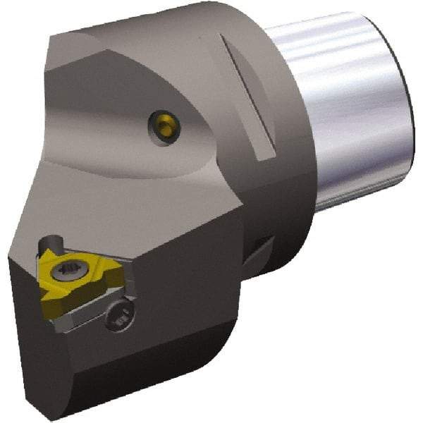 Kennametal - Insert Style LT16ER, 60mm Head Length, Right Hand Cut, External Modular Threading Cutting Unit Head - System Size PSC50, 35mm Center to Cutting Edge, Series PSC - Eagle Tool & Supply