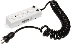 Tripp-Lite - 4 Outlets, 120 VAC15 Amps, 10' Cord, Power Outlet Strip - Keyhole, Tab Mount, 5-15 NEMA Configuration, 8.4" Strip - Eagle Tool & Supply