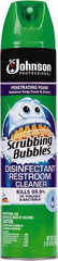 Scrubbing Bubbles - 25 oz Aerosol Can Liquid Bathroom Cleaner - Fresh Scent, Disinfectant, Bathroom Surfaces - Eagle Tool & Supply