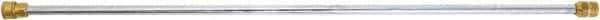 Simpson - 3,400 Max psi Fixed Pressure Washer Lance - 31" Long, Metal, Metric, Female & Male - Eagle Tool & Supply