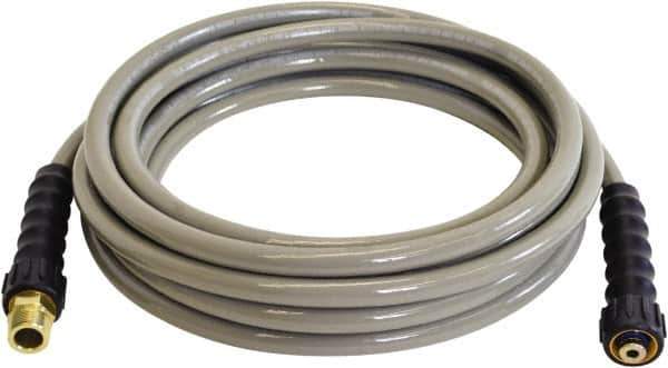 Simpson - 3,700 Max psi Fixed Pressure Washer Hose - 25' Long, Polyurethane, Female - Eagle Tool & Supply