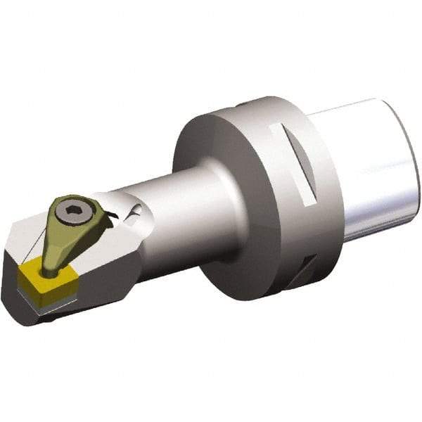 Kennametal - Right Hand Cut, Size PSC50, CN.. 432 & CN..120408 Insert Compatiblity, Internal Modular Turning & Profiling Cutting Unit Head - 17mm Ctr to Cutting Edge, 90mm Head Length, Through Coolant, Series PSC - Eagle Tool & Supply