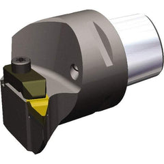Kennametal - Right Hand Cut, Size PSC50, VC.. 1604 & VP..332 Insert Compatiblity, Internal Modular Turning & Profiling Cutting Unit Head - 35mm Ctr to Cutting Edge, 52mm Head Length, Through Coolant, Series Top Notch - Eagle Tool & Supply