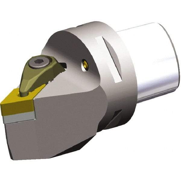 Kennametal - Neutral Cut, Size PSC50, DN..150408 & DN..432 Insert Compatiblity, External Modular Turning & Profiling Cutting Unit Head - 60mm Head Length, Through Coolant, Series PSC - Eagle Tool & Supply
