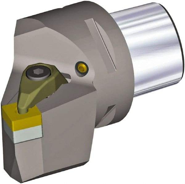 Kennametal - Right Hand Cut, Size PSC50, SN.. 150612 & SN.. 543 Insert Compatiblity, External Modular Turning & Profiling Cutting Unit Head - 27mm Ctr to Cutting Edge, 60mm Head Length, Through Coolant, Series PSC - Eagle Tool & Supply