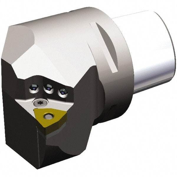 Kennametal - Right Hand Cut, Size PSC63, WN.. 0804.. & WN.. 432 Insert Compatiblity, Internal Modular Turning & Profiling Cutting Unit Head - 45mm Ctr to Cutting Edge, 65mm Head Length, Through Coolant, Series PSC - Eagle Tool & Supply