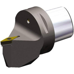 Kennametal - Neutral Cut, Size PSC63, VB.. 1604 & VB.. 332 Insert Compatiblity, External Modular Turning & Profiling Cutting Unit Head - 65mm Head Length, Through Coolant, Series PSC - Eagle Tool & Supply