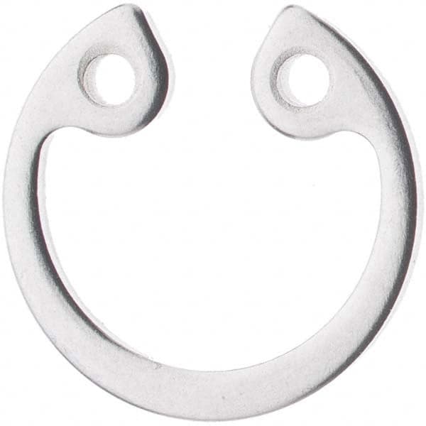 Rotor Clip - 36mm Bore Diam, Stainless Steel Metric Internal Snap Retaining Ring - Eagle Tool & Supply
