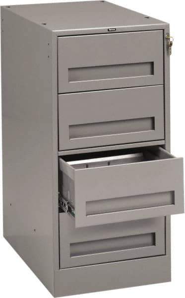 Tennsco - Steel Workbench & Workstation Drawer Cabinet - 24" Deep, Use with Tennsco Workbench - Eagle Tool & Supply