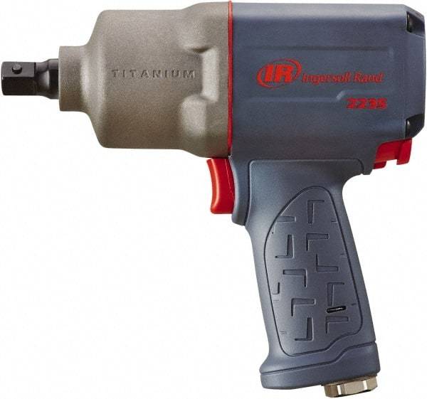 Ingersoll-Rand - 1/2" Drive, 8,500 RPM, 930 Ft/Lb Torque Impact Wrench - Pistol Grip Handle, 1,250 IPM, 6 CFM, 1/4" Inlet - Eagle Tool & Supply