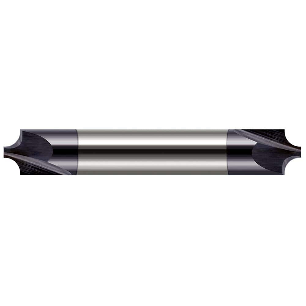 Harvey Tool - Corner Rounding End Mills; Material: Solid Carbide ; Single or Double End: Double ; Radius (Decimal Inch): 0.0700 ; Mill Diameter (Inch): 3/16 ; Mill Diameter (Decimal Inch): 0.1875 ; Number of Flutes: 2 - Exact Industrial Supply