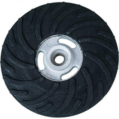 PFERD - 7" Diam Disc Backing Ribbed Backing Pad - 8,500 RPM - Eagle Tool & Supply
