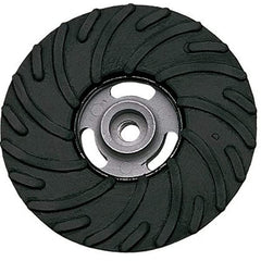 PFERD - 4-1/2" Diam Disc Backing Ribbed Backing Pad - 11,000 RPM - Eagle Tool & Supply