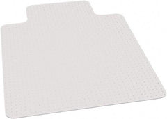 Ability One - 53" Long x 45" Wide, Chair Mat - Rectangular, Beveled Edge Style - Eagle Tool & Supply