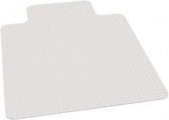 Ability One - 48" Long x 36" Wide, Chair Mat - Rectangular, Beveled Edge Style - Eagle Tool & Supply