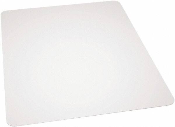 Ability One - 60" Long x 46" Wide, Chair Mat - Rectangular, Beveled Edge Style - Eagle Tool & Supply