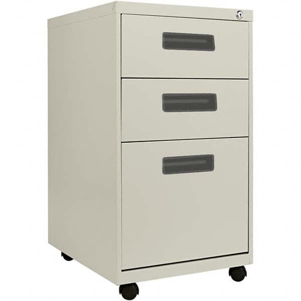 ALERA - File Cabinets & Accessories Type: Pedestal Number of Drawers: 3 - Eagle Tool & Supply